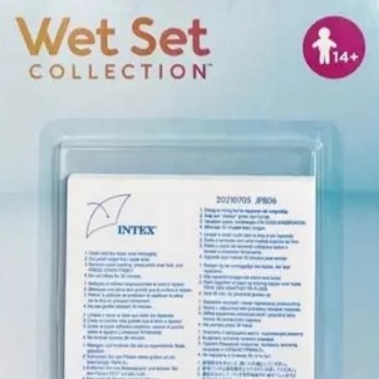 INTEX WET SET VINYL REPAIR PATCH / LEM BAN RENANG